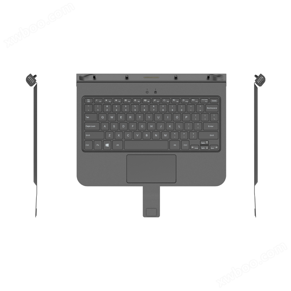 Teclado removível para notebook de 12 polegadas