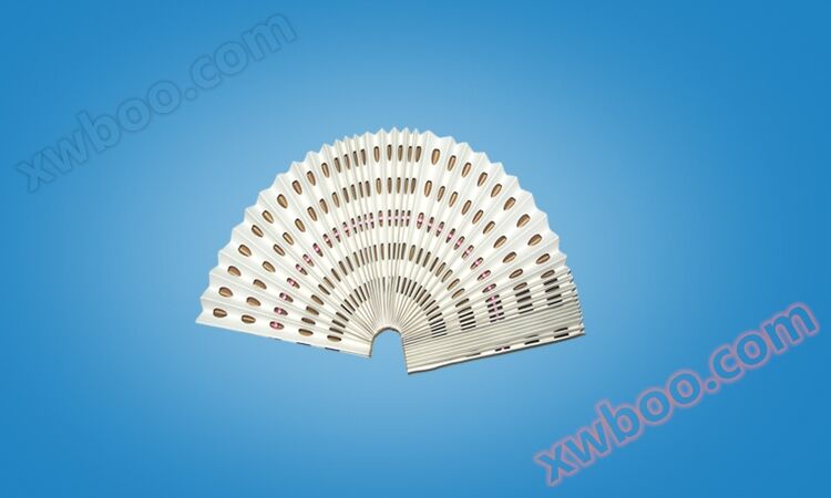 V-shaped dry filter paper