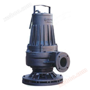 Bomba de alcantarillado sumergible de mezcla de lavado automático de la serie wqz