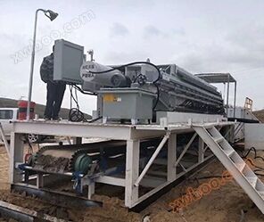 Box type filter press equipment